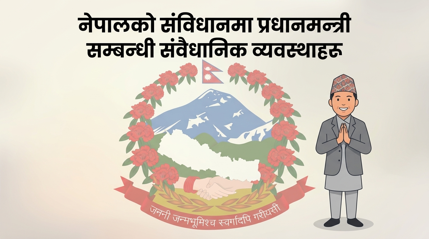 Constitutional provisions regarding the Prime Minister in the Constitution of Nepal