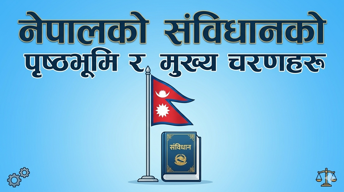 Key facts before the promulgation of the Constitution of Nepal (2072)