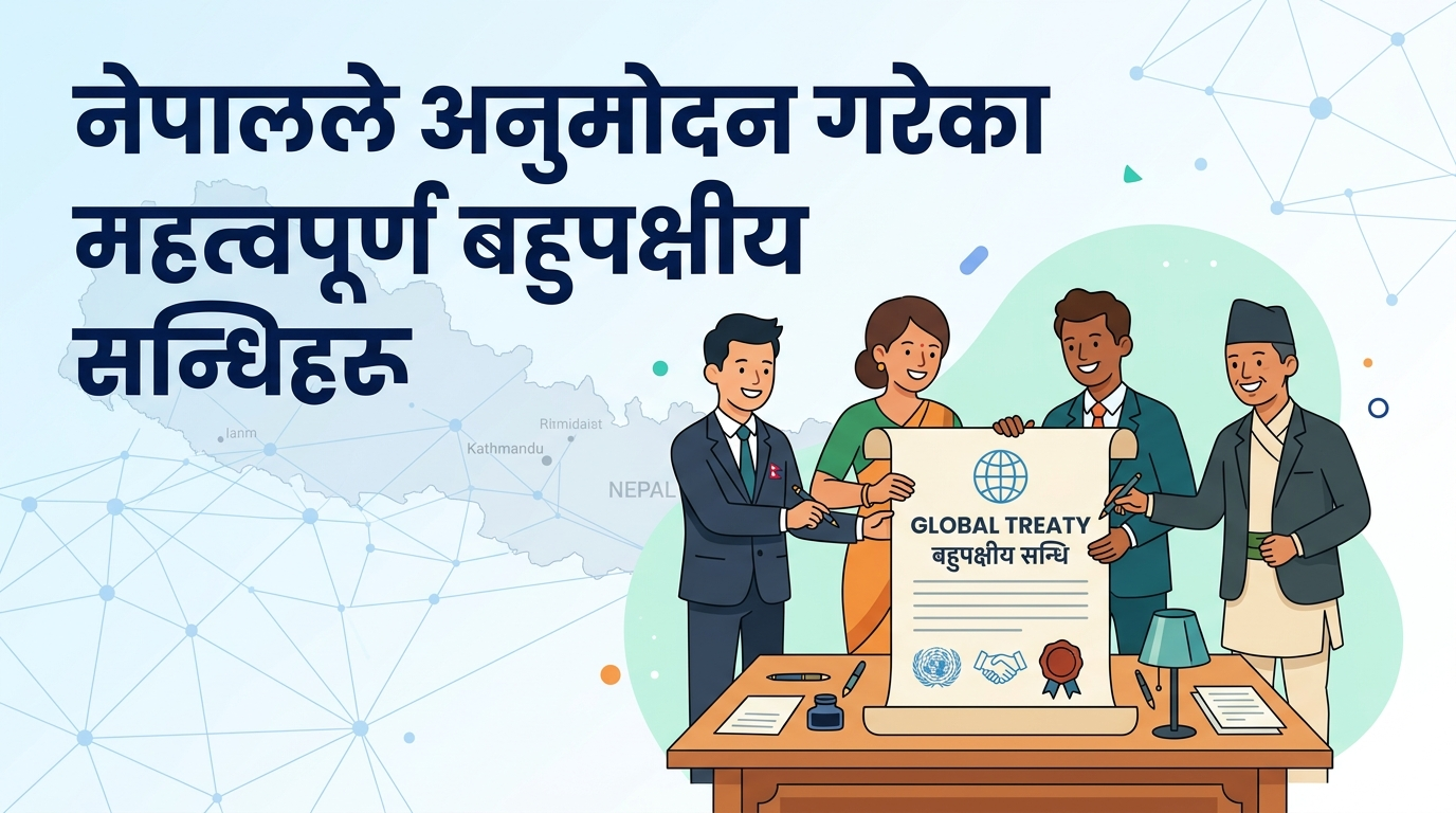 Important multilateral treaties ratified by Nepal