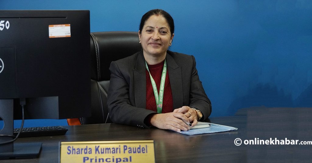 First female principal of Durbar High School