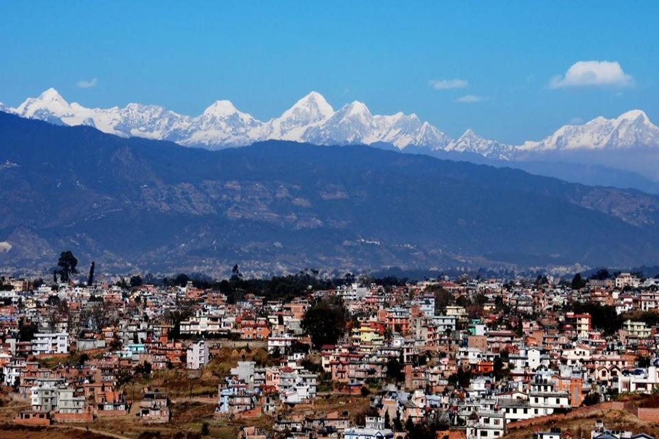 The main valleys in the mountainous region